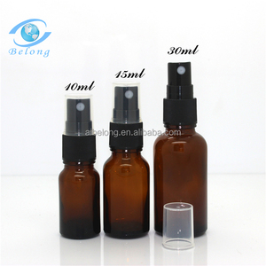 Ibelong 5ml <span class=keywords><strong>10</strong></span> ml <span class=keywords><strong>15ml</strong></span> 20ml 30ml 50ml 100ml hổ phách Glass Lotion phun nước hoa chai với bơm - Product Image 4
