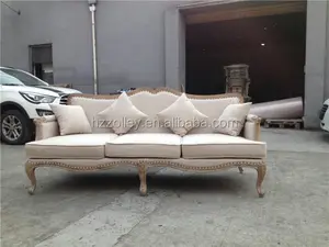 Pháp Linen Sofa Linen Sofa Trắng Bọc Sofa Bán