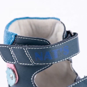 <span class=keywords><strong>Sandali</strong></span> Casual da Ragazza Princepard in Vera Pelle Bianca e Nera con Fodera in Vera Pelle per l'Estate - Product Image 5