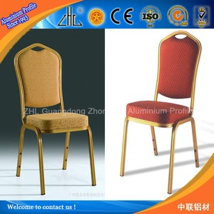 Amarillo <span class=keywords><strong>precio</strong></span> por <span class=keywords><strong>kg</strong></span>, silla de aluminio apoyo, <span class=keywords><strong>oro</strong></span>/champagne/anodizado de aluminio de plata silla del banquete - Product Image 1
