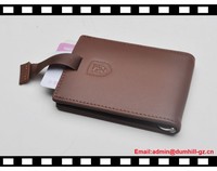Dompet Klip Uang Kulit Asli Berkualitas Tinggi Hadiah untuk Pria Dompet Kulit Tipis Anti RFID