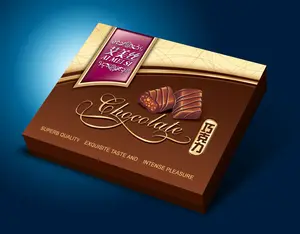 Kotak Cantik Harga Pabrik untuk Cokelat, Kotak Kemasan Coklat, Kotak Coklat Manis