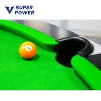 Table de billard ronde Marvel pour la maison / le bar / le club, table de billard en MDF