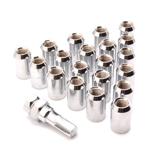 Indicateur universel de boulon de roue en aluminium et acier, capuchons de boulon de roue chromés JDM, pièces de rechange neuves - Product Image 4