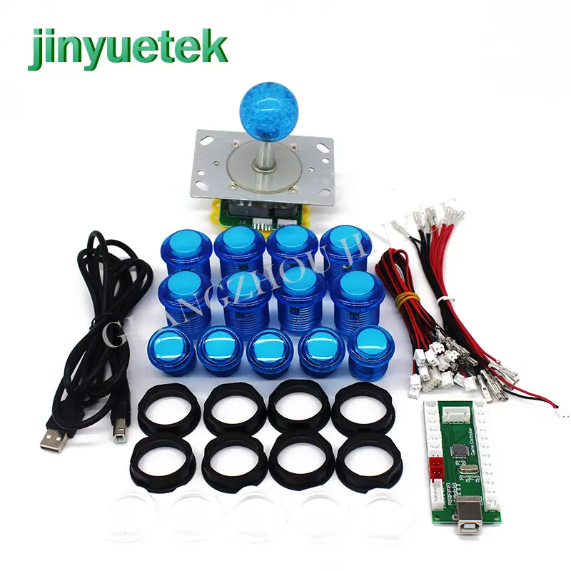 Jinyuetek ตัวควบคุม5ชิ้น,ไม้อาร์เคดสำหรับเครื่องบินรบข้างถนนจากโรงงาน