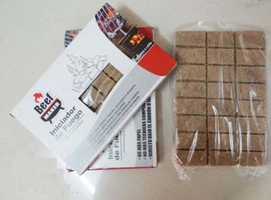 Cubes d'allumage instantanés en sciure de bois et cire de paraffine pour barbecue et camping - Product Image 3