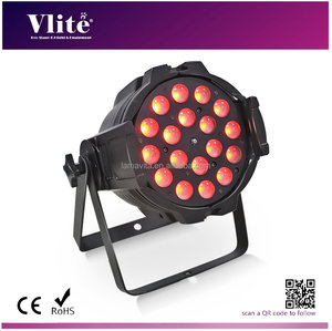 ไฟพาร์ LED RGBWA 5-IN-1 ขนาด 10 วัตต์ จำนวน 18 ชิ้น พร้อมระบบควบคุม DMX512 และระยะซูม 10-60 องศา - Product Image 2