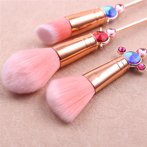 Trasporto di goccia Viso Make Up Strumento con il Cristallo Top Sailor Moon Spazzole di Trucco Set - Product Image 6