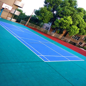 En plein air <span class=keywords><strong>badminton</strong></span> cour plancher salle de sport revêtement de sol synthétique sol en <span class=keywords><strong>terrain</strong></span> de <span class=keywords><strong>badminton</strong></span> - Product Image 1
