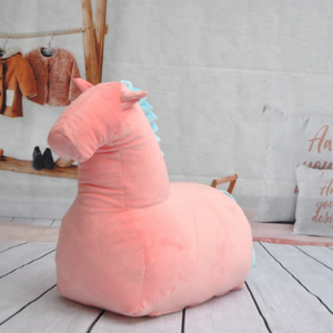 Children's Small Sofa <strong>pink</strong> Horse Kids <strong>Bean</strong> <strong>Bag</strong> - Product Image 3