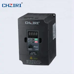 便携式电机控制输出220V/380V 0.75-7.5kw迷你旋转变频变频器50hz至60hz