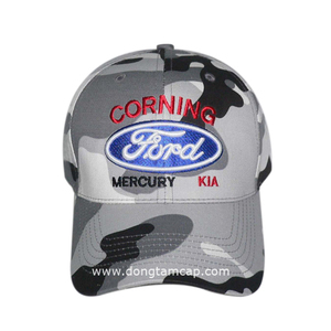 Gorra deportiva de camuflaje personalizada, 100% algodón - Product Image 1