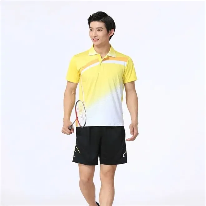 Victor badminton synthetic court flooring sublimation t shirt clothing