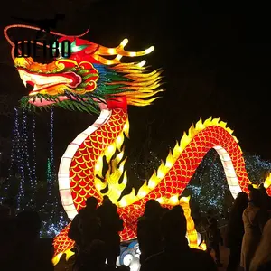 Chinese dragon lantern festival