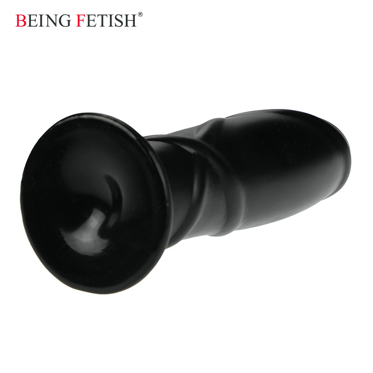 Lisse Super Énorme Gode Butt Plug Mâle Prostate Massage Anal Sex Toys Pour Couple En Noir