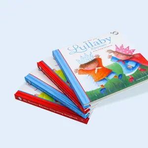 2024 Good Service Custom Book Printing Children Hardcover Book with CD