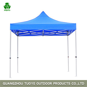 Tuoye <span class=keywords><strong>3</strong></span>*<span class=keywords><strong>3</strong></span> alluminio acciaio stampa su misura mercato pubblicità tenda Gazebo pieghevole tenda Pop-up Gazebo - Product Image 3