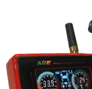 AVE轮胎压力监测系统的整体解决方案: 彩色LCD卡车休旅车/巴士/cv/汽车TPMS压力表1 ~ 27轮胎