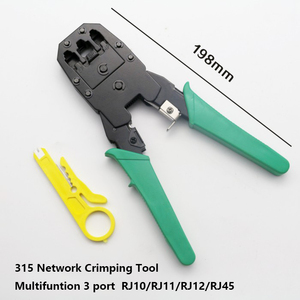 Kico OEM Mạng Cáp crimper 315 rj10 RJ11 RJ12 RJ45 Viễn Thông bộ phận 4P 6P 8p tay uốn tóc bồng công cụ - Product Image 6