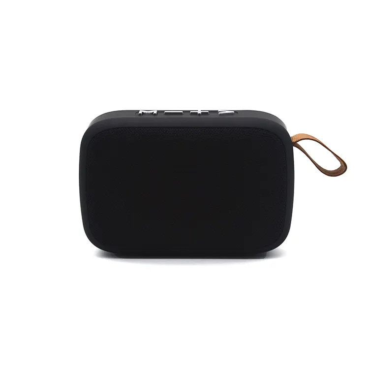 Небольшой карманный портативный динамик по заводской цене, мини-микрофон Rohs, FM-радио, пользовательский уличный аудио Bluetooth динамик