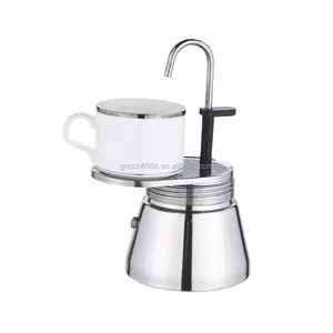 2021 1 Cup Mini Express Stove Top Espresso Maker Stovetop Espresso Pots Mini Express Gift Set