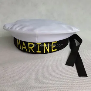 CG-PH154 البحرية قبعة رخيصة بحار قبعة بيضاء