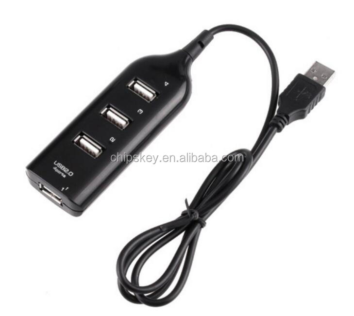 4 концентратора, USB-порт 2,0 для ноутбука, ПК и компьютера