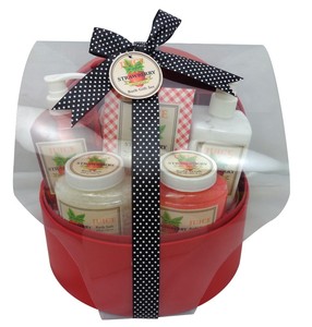 Cuero hermoso baño set de regalo - Product Image 1