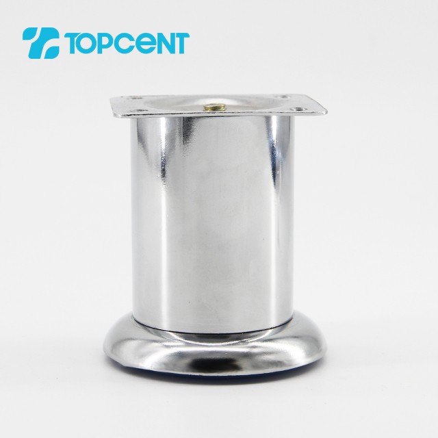 TOPCENT новые стальные ножки для мебели, обеденное кресло, хромированные металлические ножки для дивана, кровати, дивана