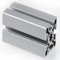 Алюминиевые экструдированные профили 6063 t5, алюминиевый канал 50x50, алюминиевый профиль для автоматов