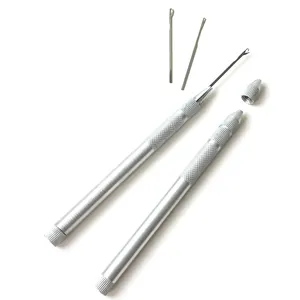 许昌和谐微珠管链接接发工具铝质固定器闩锁棒针钩针1件