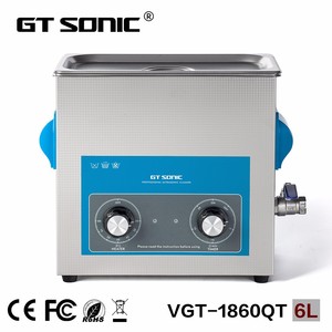 VGT-1860QT avec réservoir de nettoyage ultrasonique en acier inoxydable pour le nettoyage des bijoux, des <span class=keywords><strong>lunettes</strong></span>, des prothèses dentaires, des appareils dentaires - Product Image 2