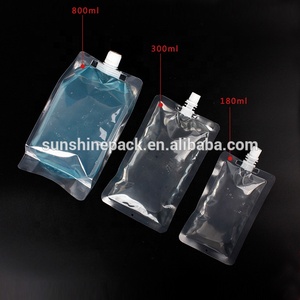 ขวดพลาสติกใส่เครื่องดื่มแบบพกพา ขนาด 230 มล. 420 มล. 1000 มล. พร้อมกรวย - Product Image 3