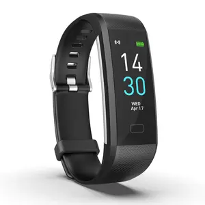 Montre intelligente de fitness étanche IP68 avec moniteur de fréquence cardiaque, réponse aux appels, suivi du sommeil, réveil, compatible avec Android et iPhone - Product Image 1