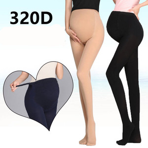 320D Femmes Enceintes Chaussettes Maternité Bonneterie Solide Bas Collants Enceintes Femmes Bas - Product Image 5