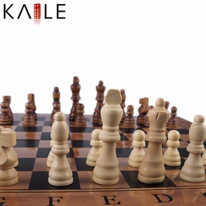 Set di <span class=keywords><strong>scacchi</strong></span> in legno personalizzato di alta qualità eco-friendly cartone imballaggio per <span class=keywords><strong>principianti</strong></span> <span class=keywords><strong>scacchi</strong></span> - Product Image 3