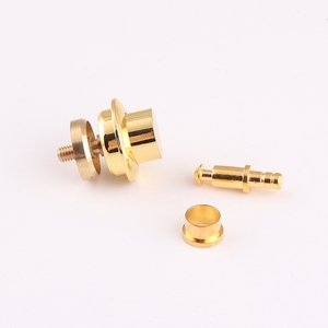 Màu vàng 15 mét Brass hộp gỗ Push Press nút khóa bán buôn - Product Image 5