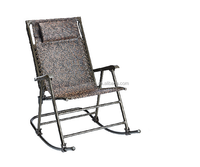 Fauteuil à bascule pliable de luxe avec pare-soleil Chine
