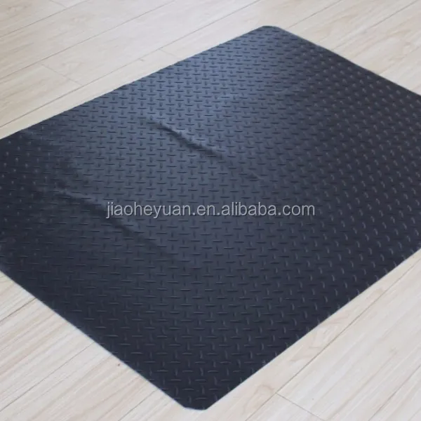 Factory wholesale PVC BBQ grill rubber mat