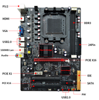 Placa Base de Escritorio para GA-970A-DS3P AMD AM3+ DDR3, Totalmente Probada