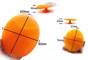 Enfant Bébé Douche De Nettoyage Éponge De Bain Silicone À Laver Brosse De <span class=keywords><strong>Massage</strong></span> - Product Image 3