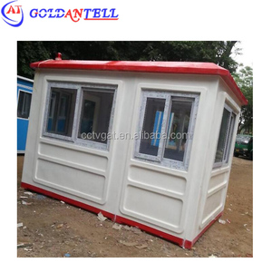 Caseta de Seguridad Portátil, Contenedor Industrial de Fibra de Vidrio Azul, Caseta de Estacionamiento para Uso en Apartamentos, Precio de Fábrica para Carreteras - Product Image 3
