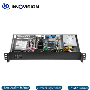 Vente d'usine, châssis de serveur <span class=keywords><strong>compact</strong></span> 19 pouces 1U, plan avant en aluminium, montage en rack, <span class=keywords><strong>mini</strong></span> boîtier de serveur <span class=keywords><strong>ITX</strong></span> - Product Image 2