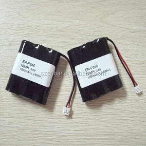 맞춤형 니켈 금속 수 소화물 배터리 (Ni-MH) 3.6v Ni-Mh 1000mAh 무선 전화 배터리 팩 - Product Image 3