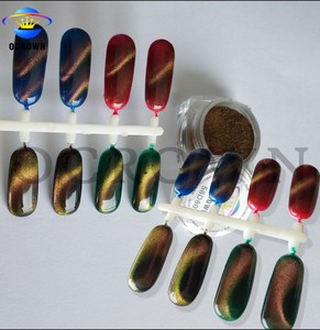 เม็ดสีเล็บแมวพร้อมแม่เหล็ก,<span class=keywords><strong>ผง</strong></span>แม่เหล็กสีเล็บ Ocrown Magic Color 3D - Product Image 3