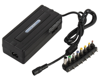 Adaptateur multiprise cc 90W AC/DC, automatique et universel, sortie USB 5V1A, pour chargeur d'ordinateur portable