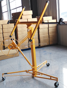 11 '16' <span class=keywords><strong>Drywall</strong></span> Lift eternit <span class=keywords><strong>Panel</strong></span> Sheetrock pengangkat-Orange-mesin angkat terbaik-Castor 5 "-board Lift - Product Image 3