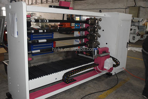 Yüksek verimli Mitsubishi PLC kontrollü PVC elektrik yapışkan bant dilme sarma makinesi kağıt işleme makineleri - Product Image 4