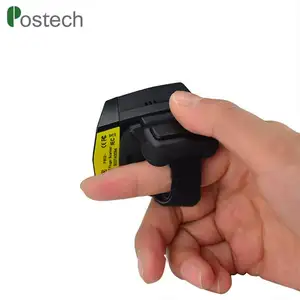 Jari Barcode Scanner FS02 Pos QR Code Scanner/2D Cincin Bar Code Reader untuk Gudang Persediaan dengan Pemegang Lengan