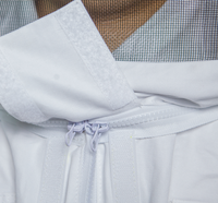 Usine fournit directement des 100% coton pas cher ventilé adulte enfants maille miel apiculture abeille pour les apiculteurs